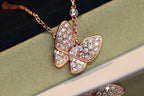 [Shinejoy]BUTTERFLY DIAMOND NECKLACE