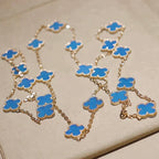 [Shinejoy]CLOVER 20 MOTIFS TURQUOISE GOLD