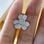 [Shinejoy]CLOVER COMOS DIAMOND EARRINGS SILVER