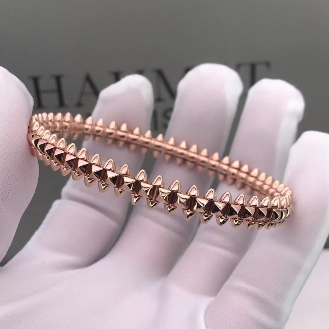 [Shinejoy]CLASH PINK GOLD BRACELET