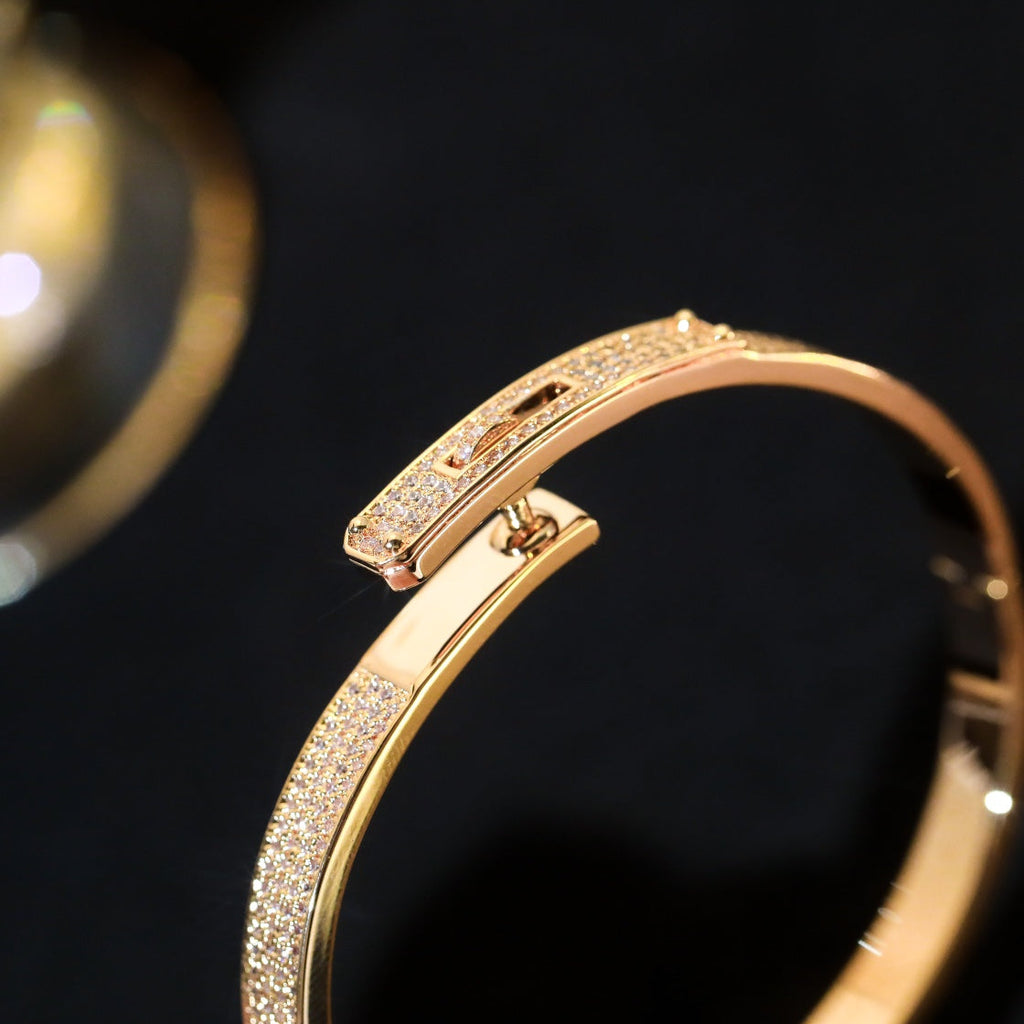 [Shinejoy]KELLY BRACELET DIAMOND PAVED