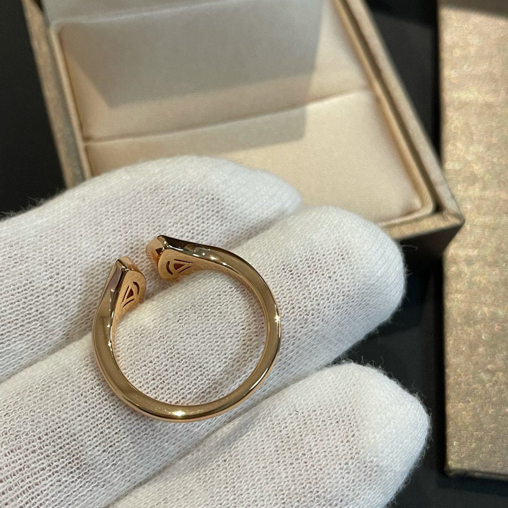 [Shinejoy] DREAM MOP DIAMOND OPEN RING