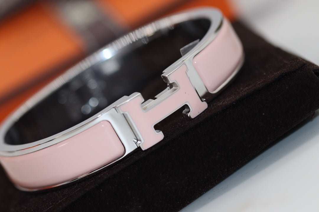 [Shinejoy]H BRACELET 12MM PINK