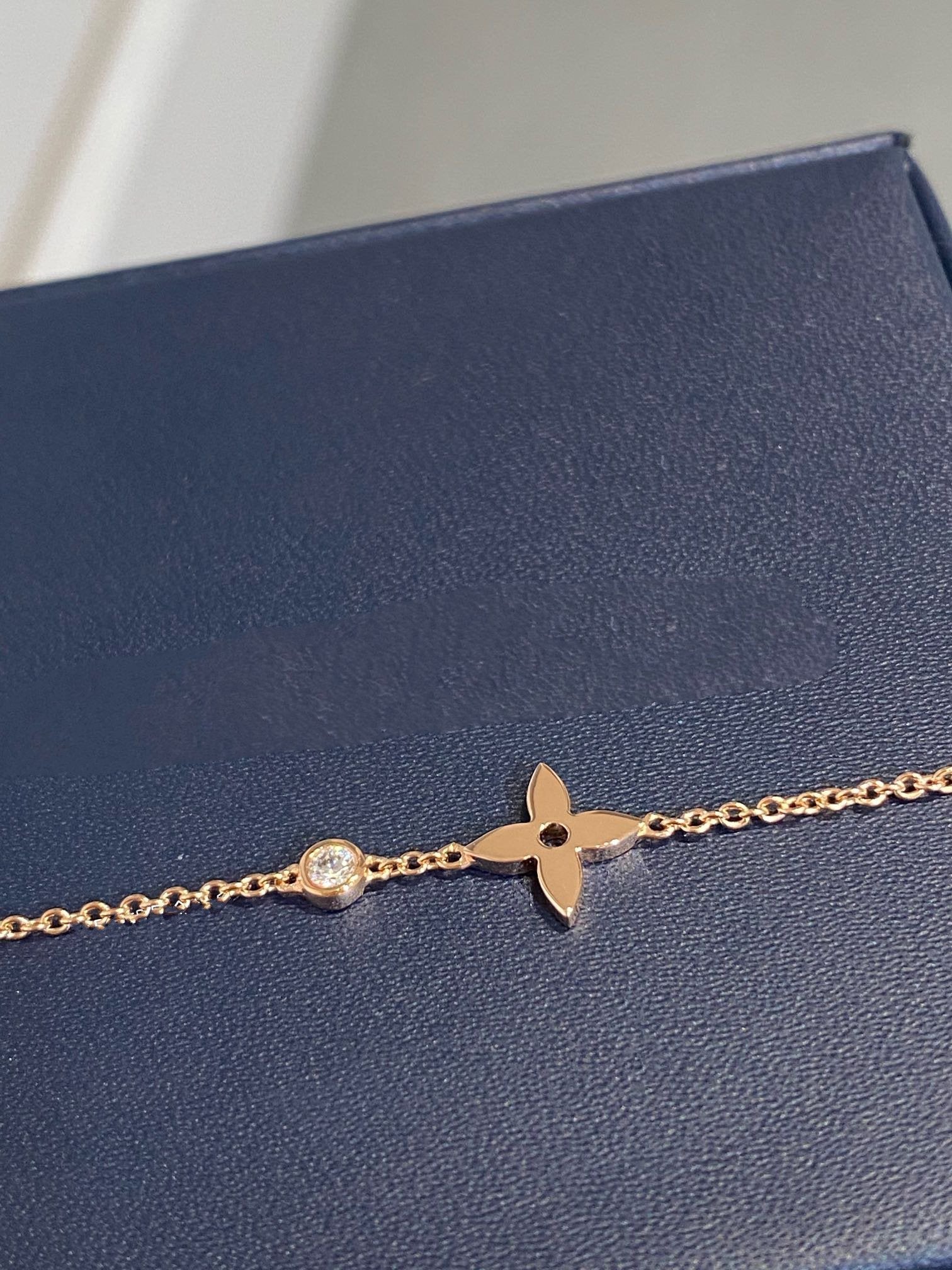 [Shinejoy]STAR DIAMOND PINK GOLD BRACELET