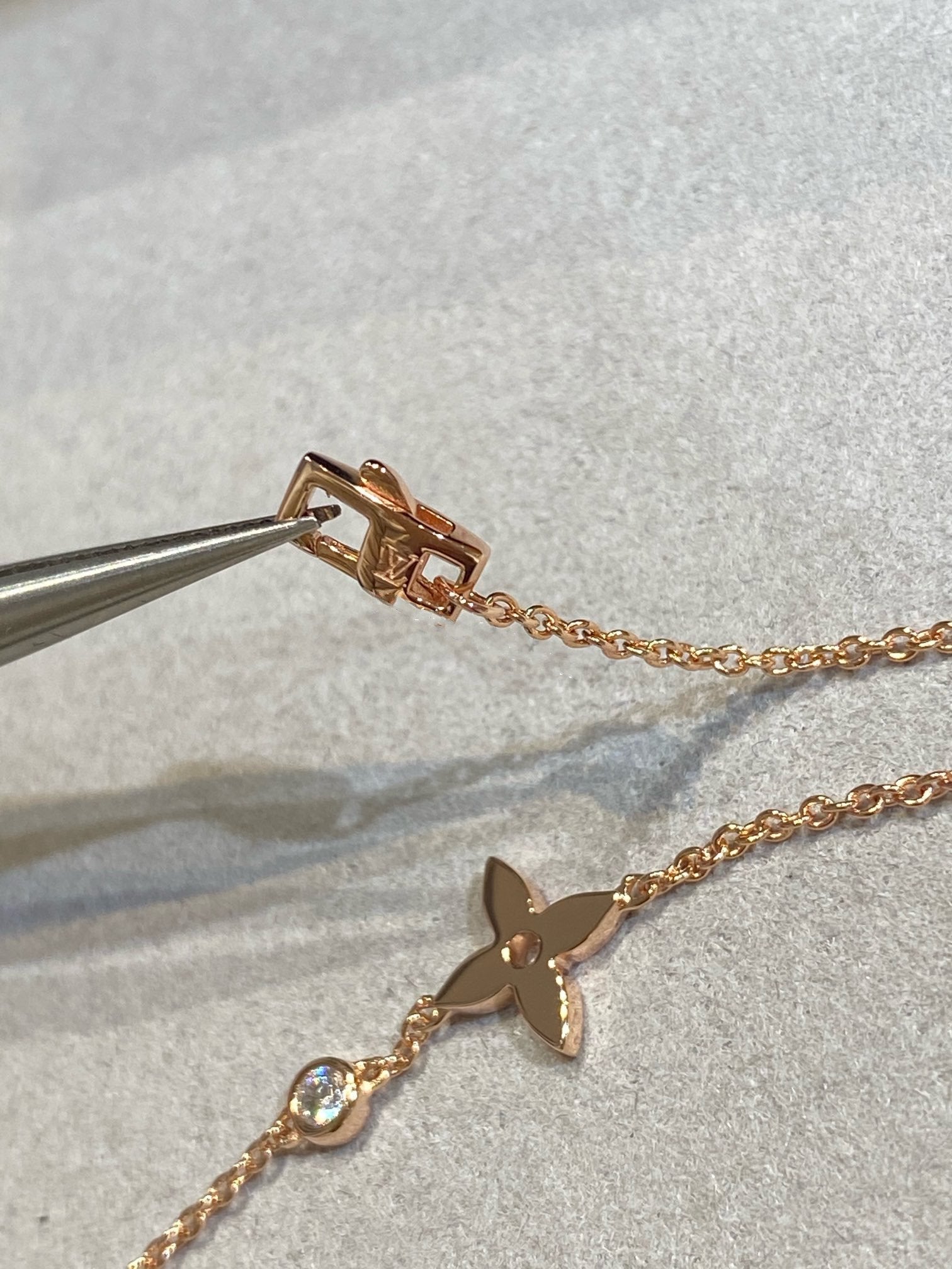 [Shinejoy]STAR DIAMOND PINK GOLD BRACELET