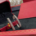 [Shinejoy]CLASH LARGE HOOP EARRINGS