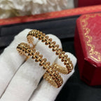 [Shinejoy]CLASH LARGE HOOP EARRINGS