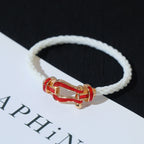 [Shinejoy] FORCE 10 TEXTILE BLANC PAVÉ DIAMANT