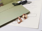 [Shinejoy]CLOVER MEDIUM STUD EARRINGS