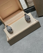[Shinejoy]SERPENT DIAMOND STUD EARRINGS