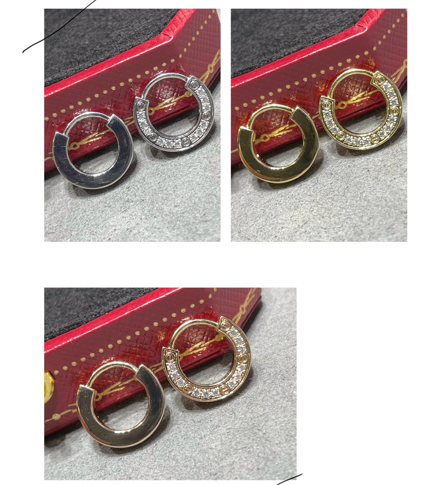 [Shinejoy]LOVE DIAMOND EARRINGS