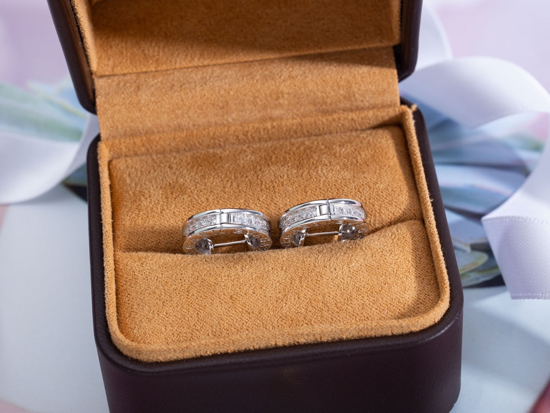 [Shinejoy]ZERO 1 MINI SILVER DIAMOND EARRINGS