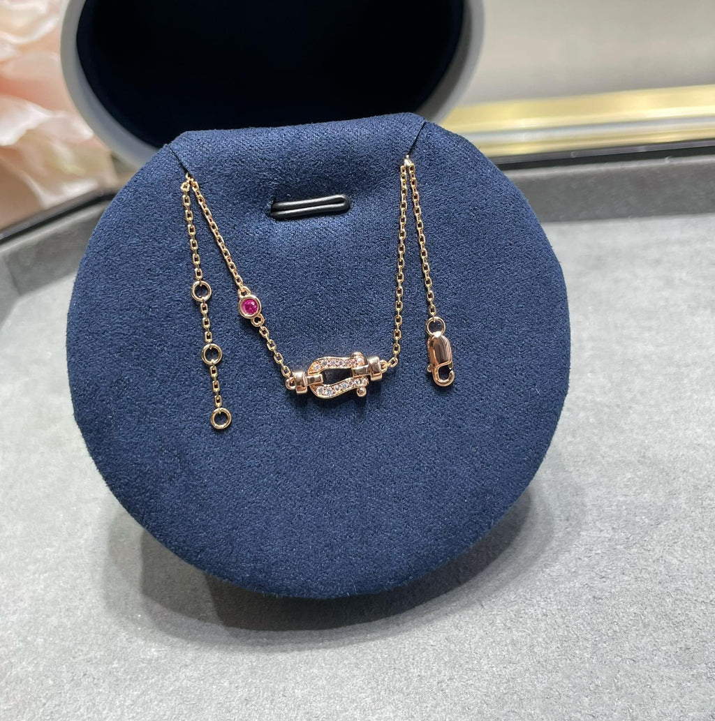 [Shinejoy]FORCE 10 BRACELET À MAILLES EN DIAMANT ROSE ET OR