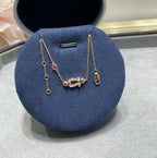 [Shinejoy]FORCE 10 BRACELET À MAILLES EN DIAMANT ROSE ET OR