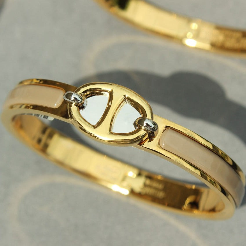 [Shinejoy]CLIC CHAINE GOLD BRACELET