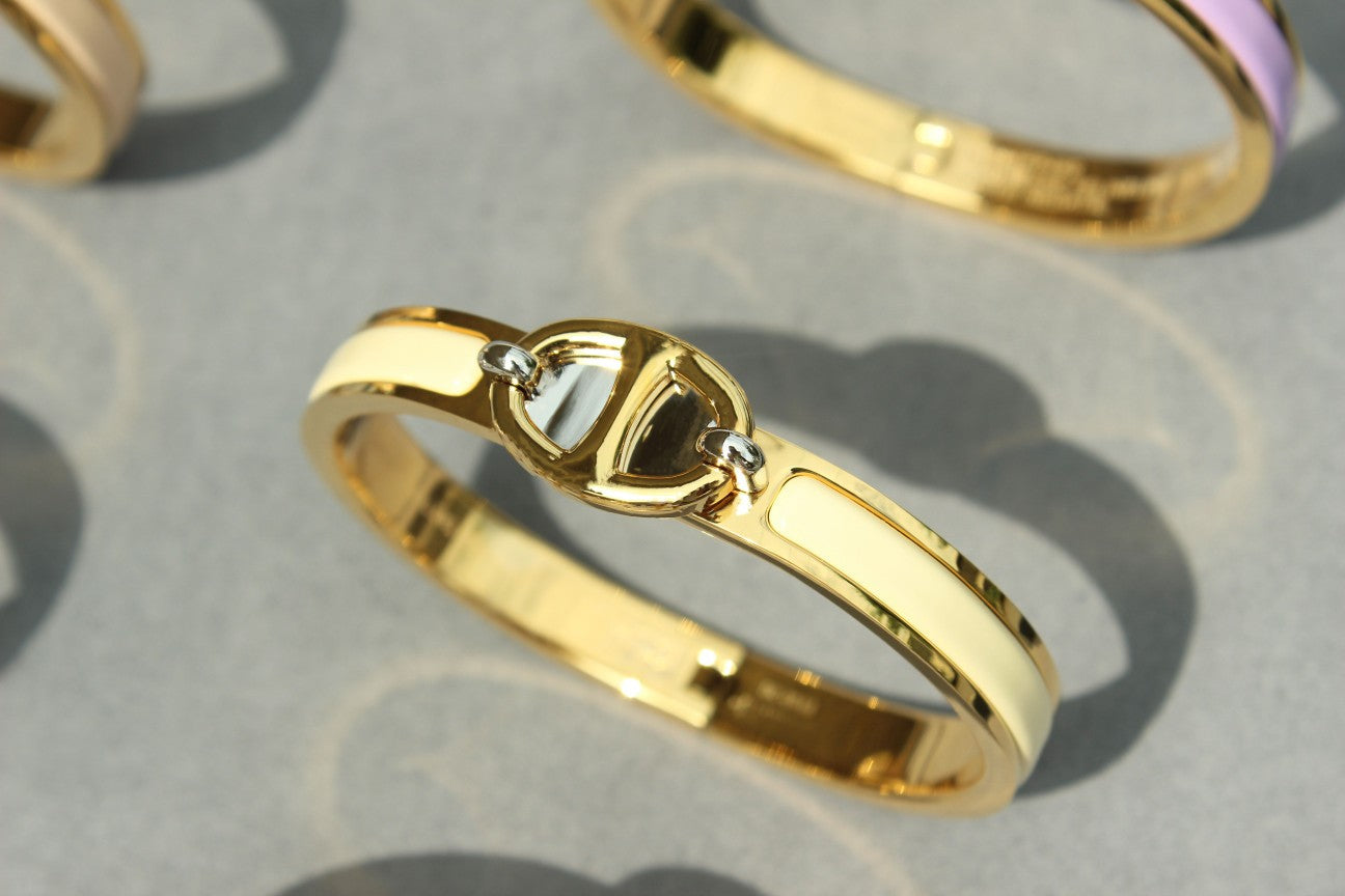 [Shinejoy]CLIC CHAINE GOLD BRACELET