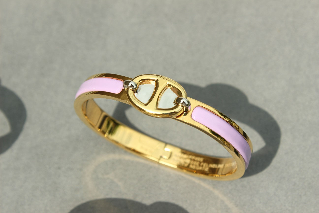 [Shinejoy]CLIC CHAINE GOLD BRACELET