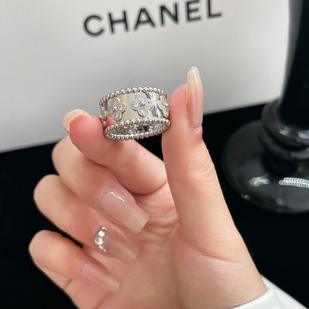 [Shinejoy]PERLEE DIAMOND LARGE RING
