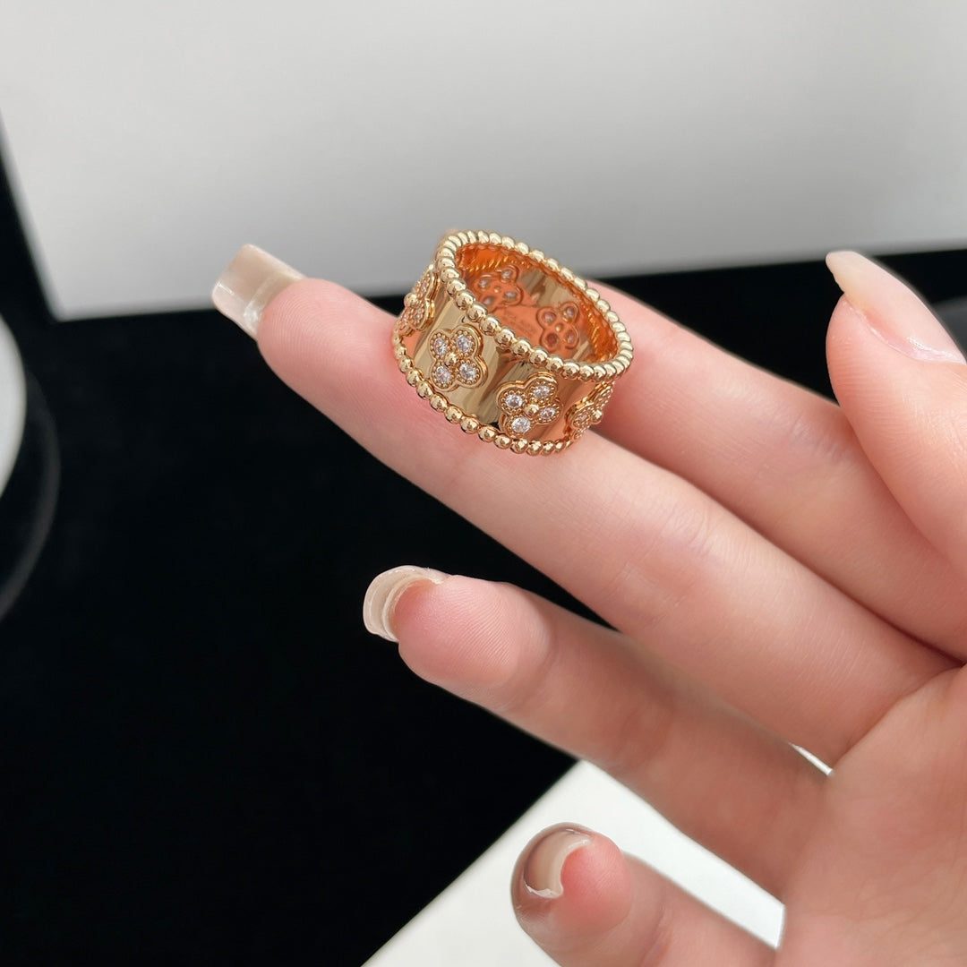 [Shinejoy]PERLEE DIAMOND LARGE RING