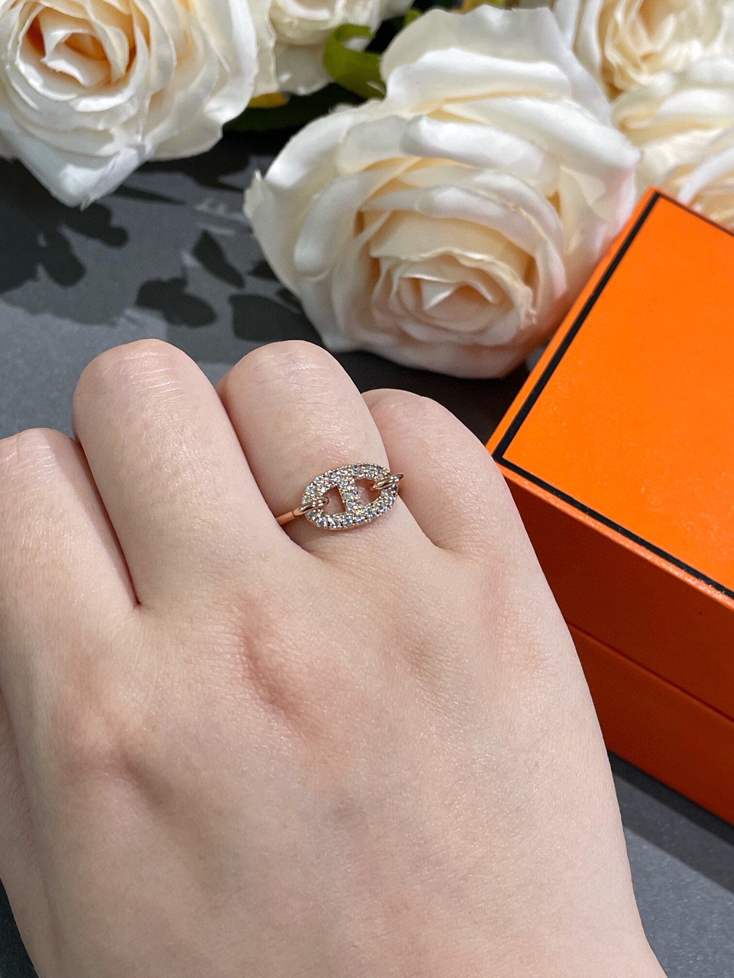 [Shinejoy]RONDE SMALL DIAMOND RING