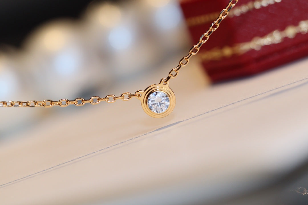 [Shinejoy]DAMOUR DIAMOND NECKLACE
