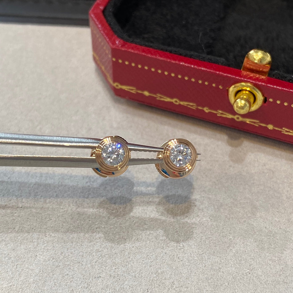 [Shinejoy] BOUCLES D'OREILLES DIAMANT DAMOUR