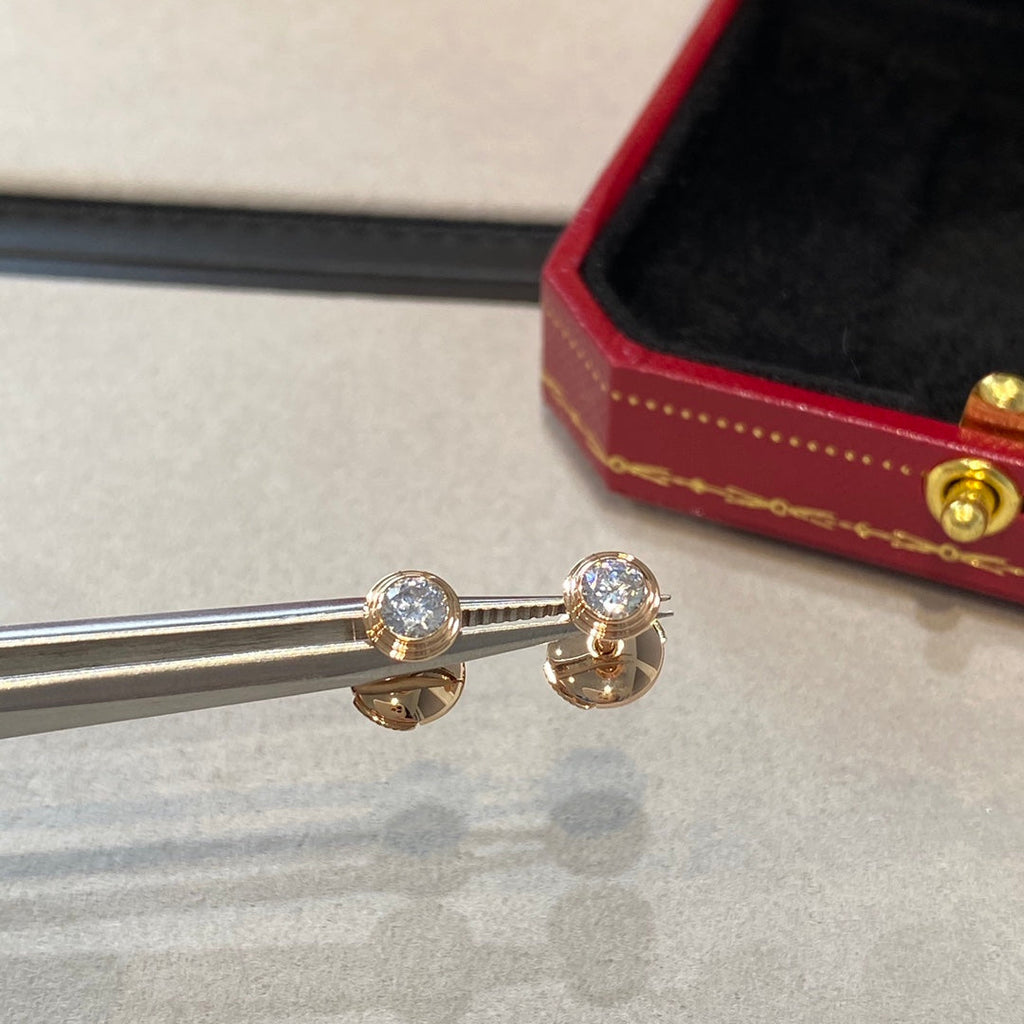 [Shinejoy] BOUCLES D'OREILLES DIAMANT DAMOUR
