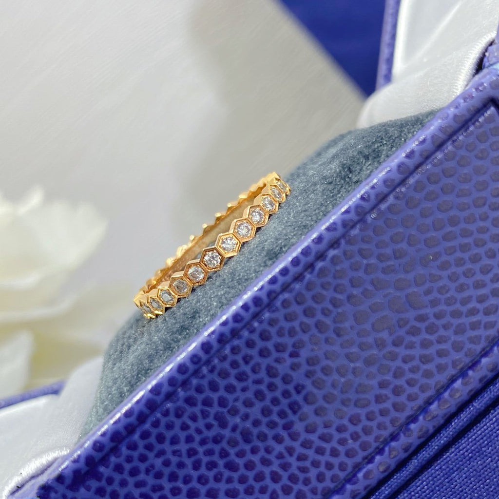 [Shinejoy]BEE LOVE ダイヤモンドパヴェ スモールリング