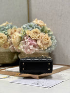 ミニ レディ 17 バタフライ スタッド ブラック ラムスキン