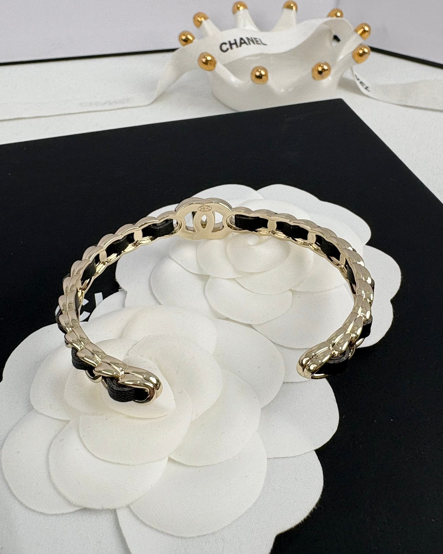 [Shinejoy] Bracelet ouvert Double C 