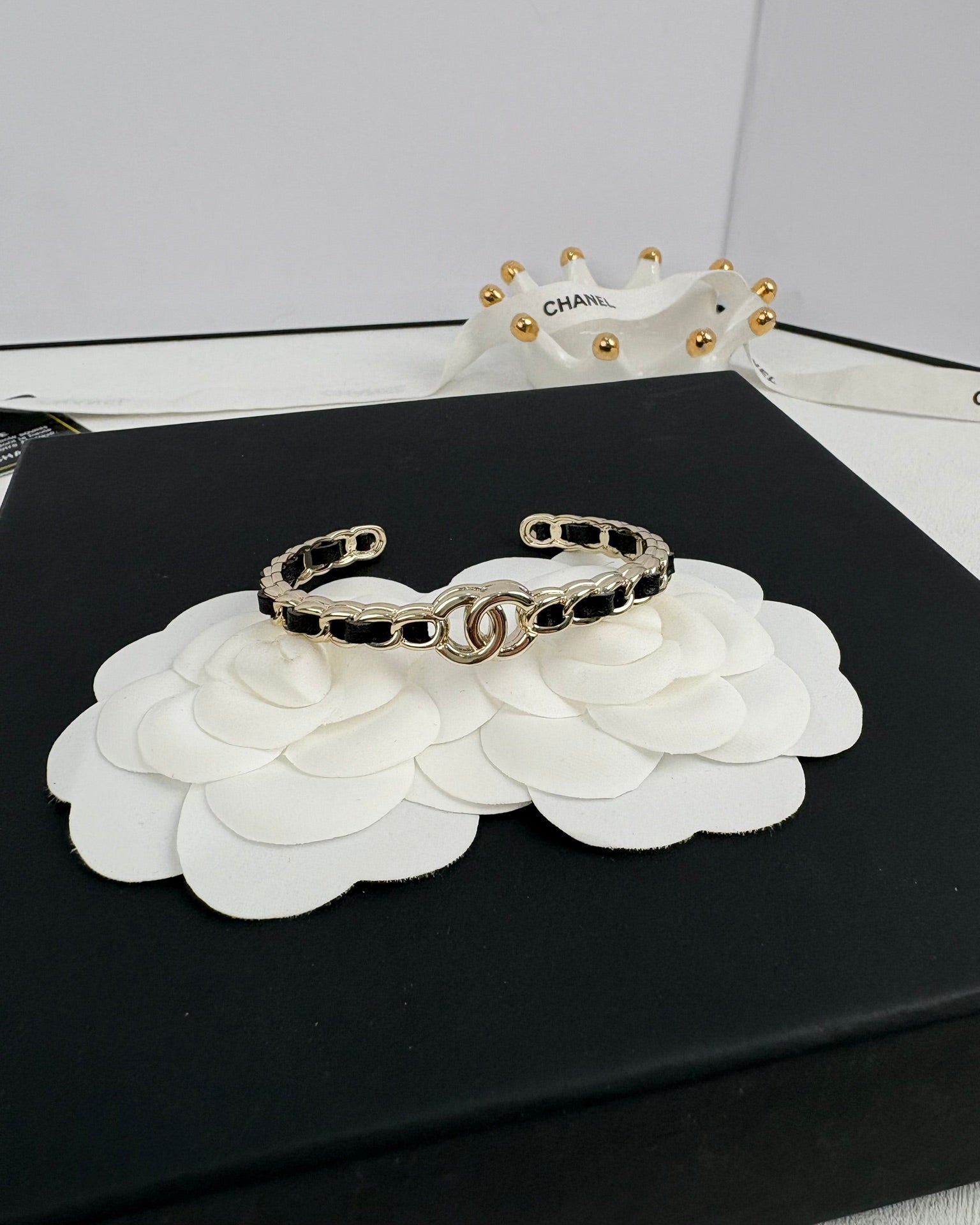 [Shinejoy] Bracelet ouvert Double C 