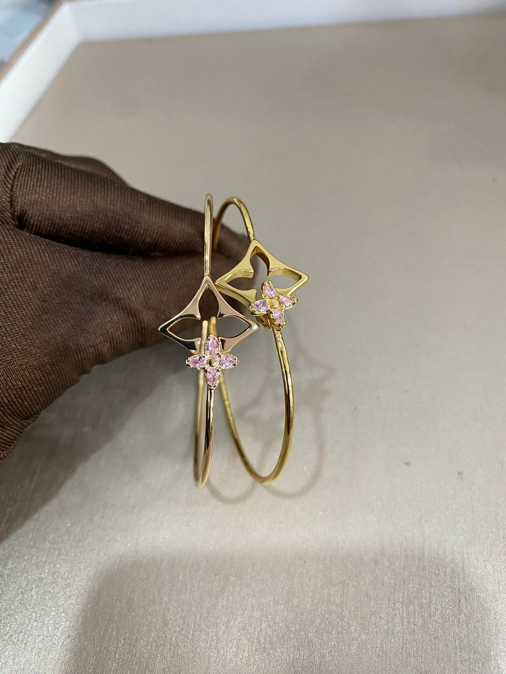 [Shinejoy]ピンクダイヤモンドブレスレット