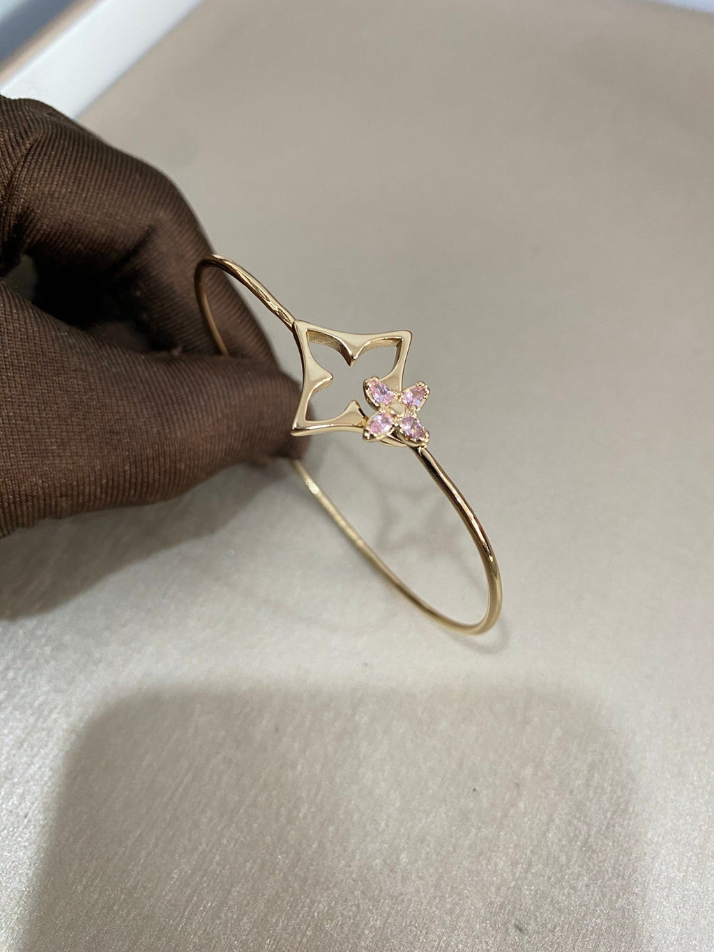 [Shinejoy]ピンクダイヤモンドブレスレット