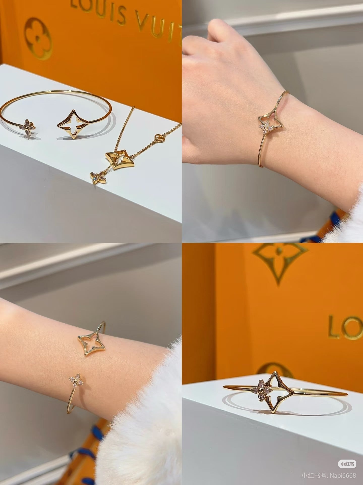 [Shinejoy]Pink Diamond Bracelet