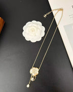 [Shinejoy] Collier pendentif en nacre et diamants Cloud Pearl
