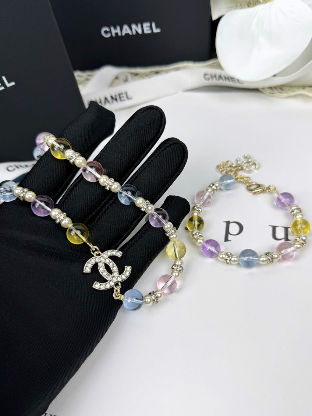 [Shinejoy] Collier en résine transparente colorée, nouvelle collection printemps 26C