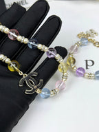 [Shinejoy] Collier en résine transparente colorée, nouvelle collection printemps 26C