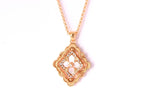 [?shinejoy] B.C.L ENAMEL ROTATING SINGLE-DIAMOND NECKLACE£¨Various colors£©