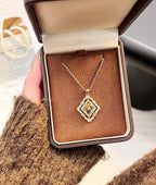 [?shinejoy] B.C.L ENAMEL ROTATING SINGLE-DIAMOND NECKLACE£¨Various colors£©