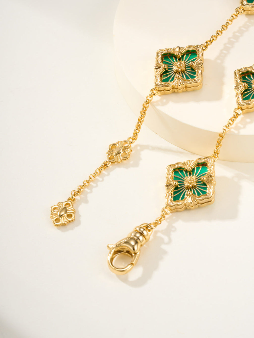 [?shinejoy]B.C.L ENAMELED Five-Flower Bracelet£¨Various Colors)
