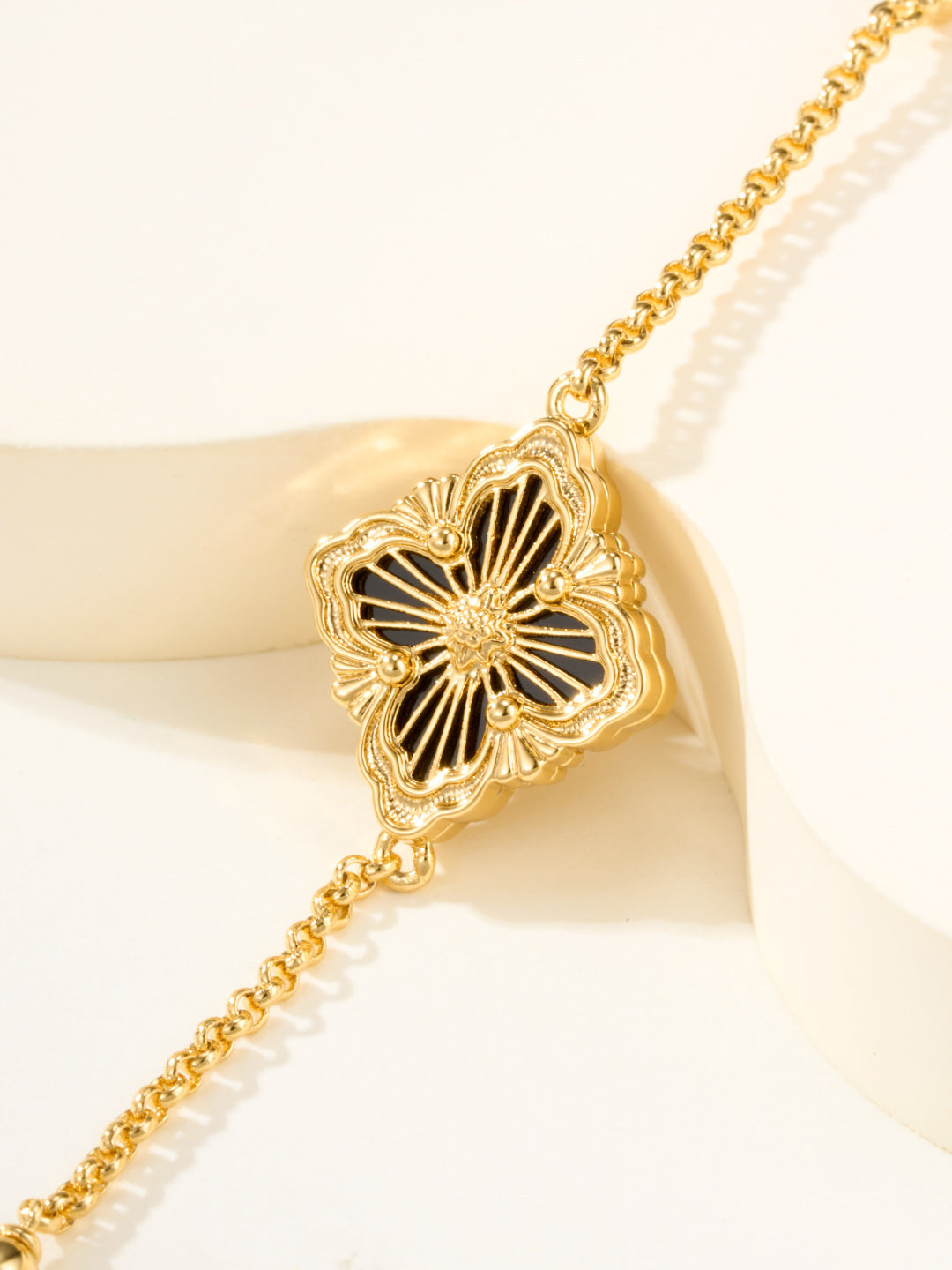 [?shinejoy]B.C.L ENAMELED One-Flower Bracelet£¨Various Colors)