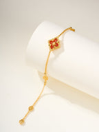 [?shinejoy]B.C.L ENAMELED One-Flower Bracelet£¨Various Colors)