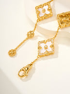 [?shinejoy]B.C.L ENAMELED Five-Flower Bracelet£¨Various Colors) BIG SIZE