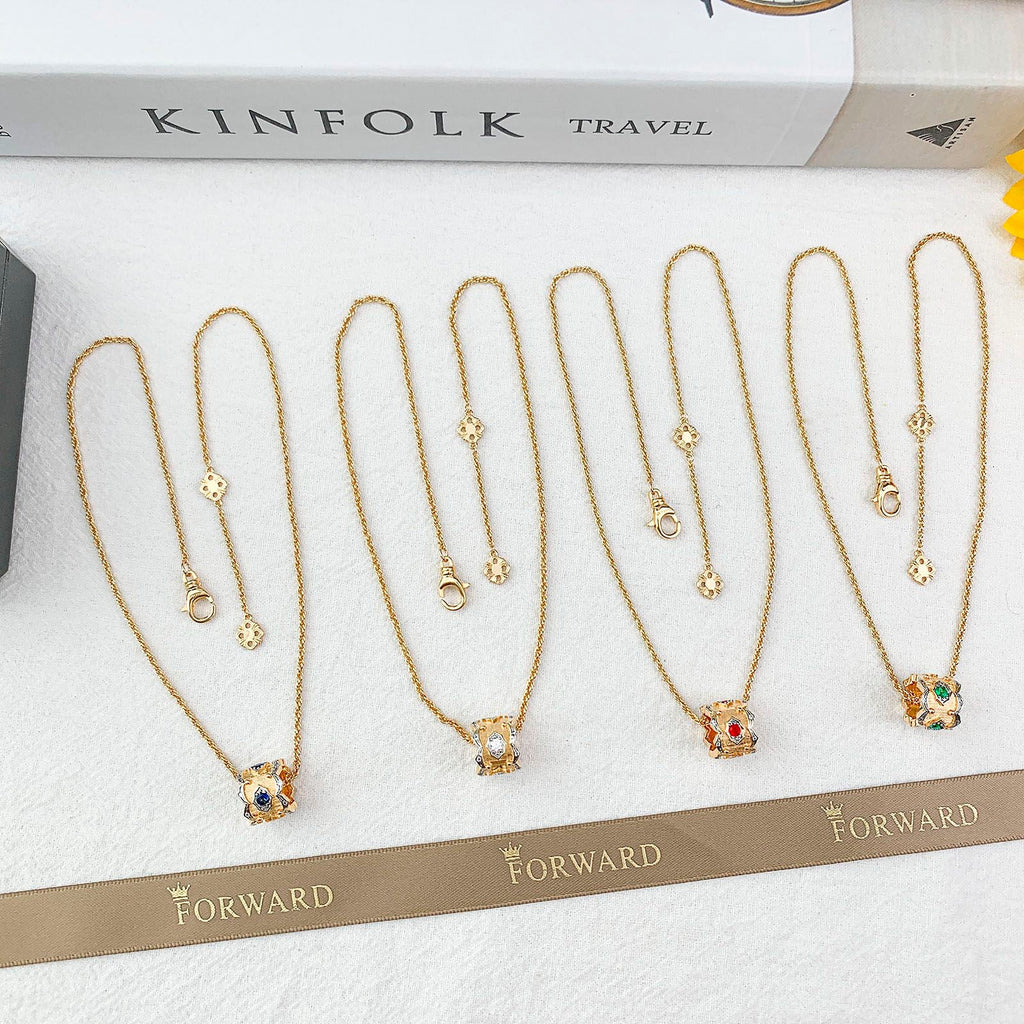 [?shinejoy] B.C.L ¡°Little Waist¡± Enamel  NECKLACE£¨Various colors