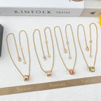 [?shinejoy] B.C.L ¡°Little Waist¡± Enamel  NECKLACE£¨Various colors