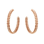 [Shinejoy]CLASH LARGE HOOP EARRINGS