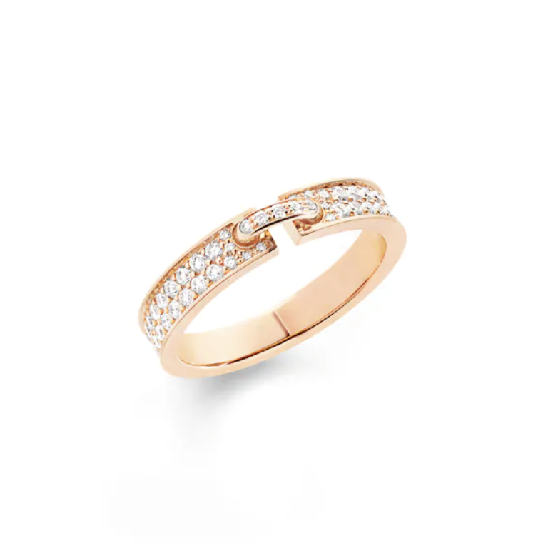[Shinejoy]ALLIANCE LIENS VIDENCE PAVED DIAMOND 4MM RING