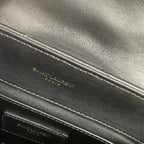 ルル スモール 25インチ ブラック ラムスキン ゴールド金具