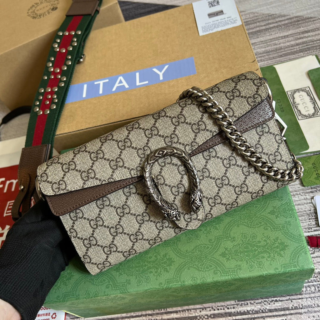 DIONYSUS 25 PETIT SAC EN TOILE GG SUPREME