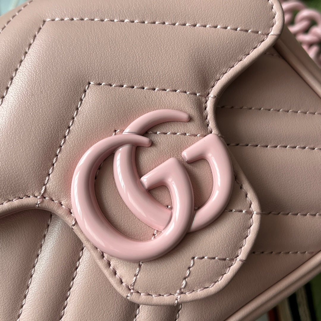 マーモント バッグ 12 ライトピンク カーフスキン